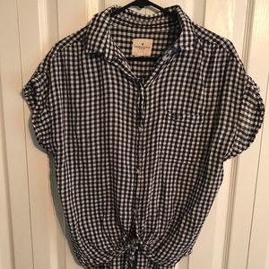Gingham Button-up